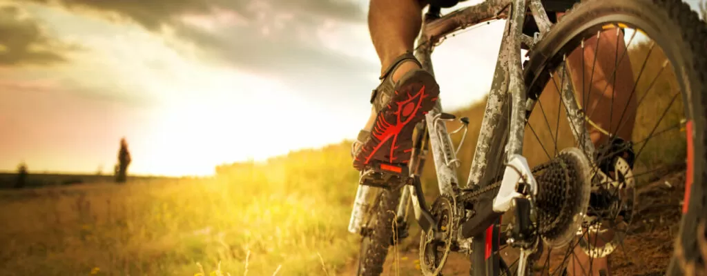 cycling in mountains